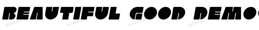 Beautiful Good Demo字体转换